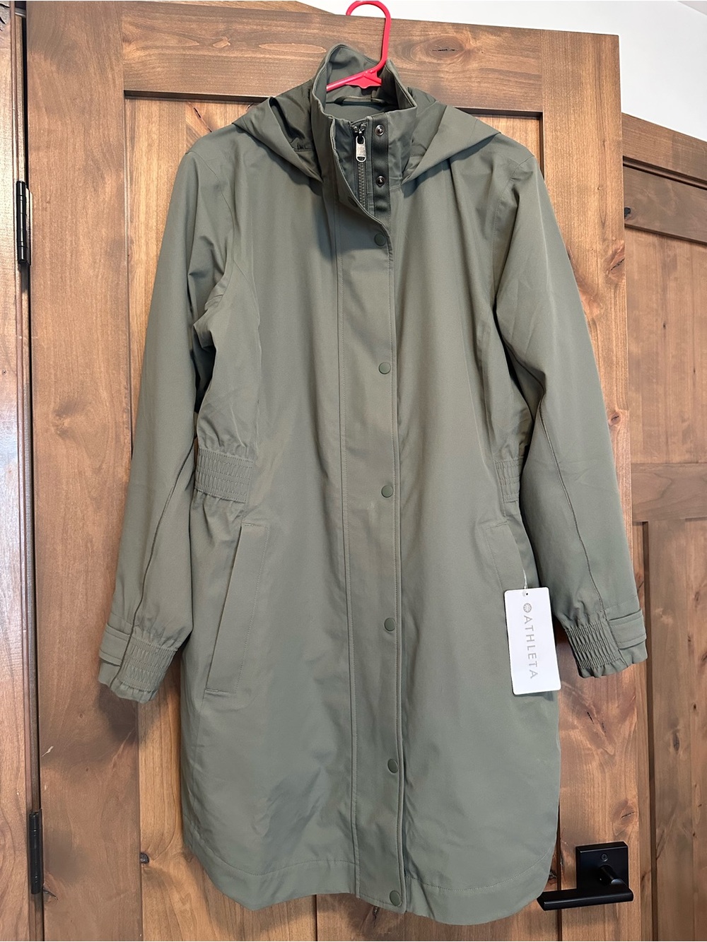 Athleta Rainout Sutro Long Trench